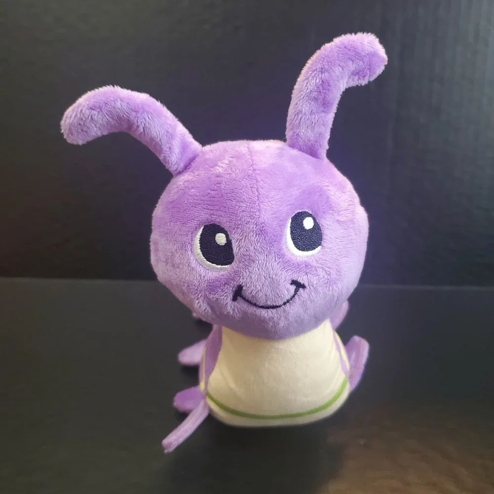 Purple Caterpillar Dog Toy Firm Stuffed With Squeaker‎ 8